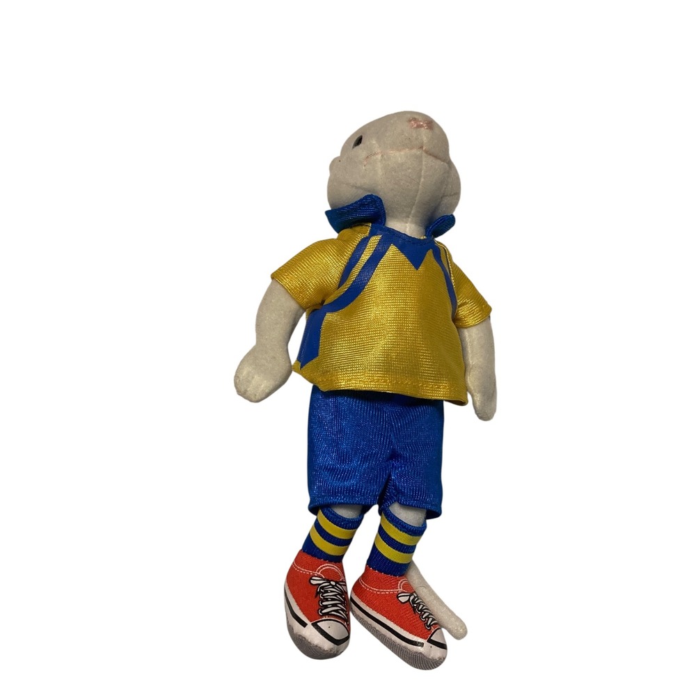 Vintage 2002 Hasbro Stuart Little 2 Soccer Jersey Plush Mouse Toy 8 Inch Movie